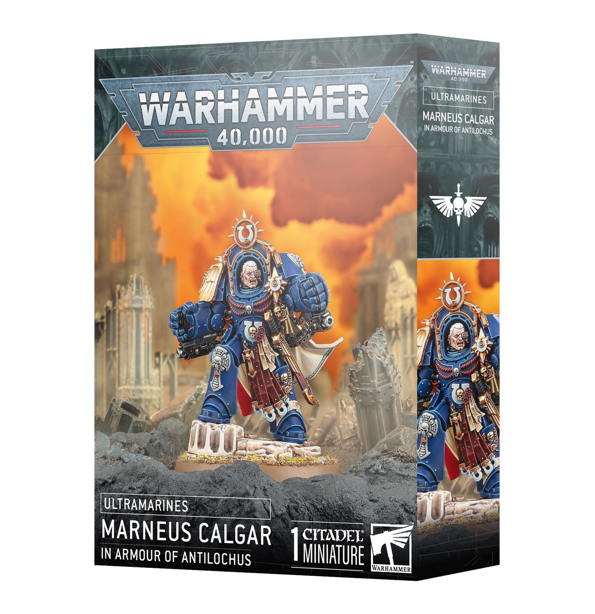 (image for) Ultramarines Marneus Calgar in Armour of Antilochus